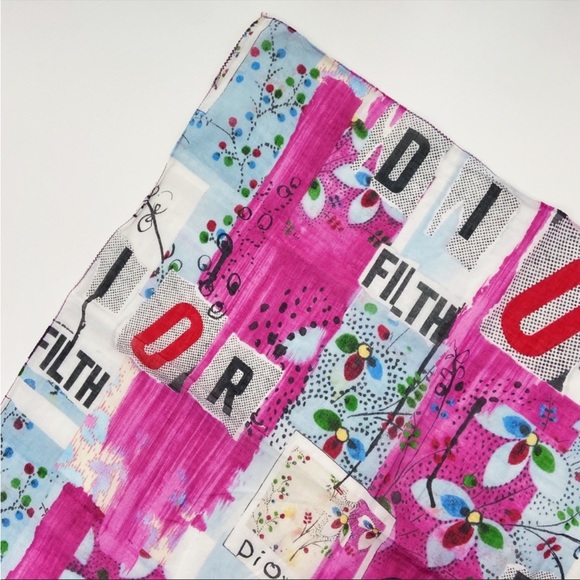 Authentic Dior x Galliano scarf - Picture 4 of 11